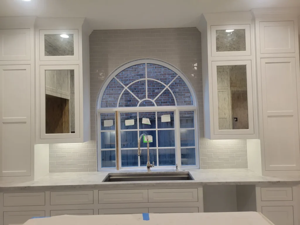 Elegant Checkered Kitchen Flooring Installation_20220407_070837